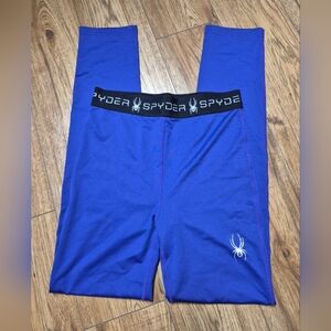 Spyder Purple Athletic Active Leggings size XL 18